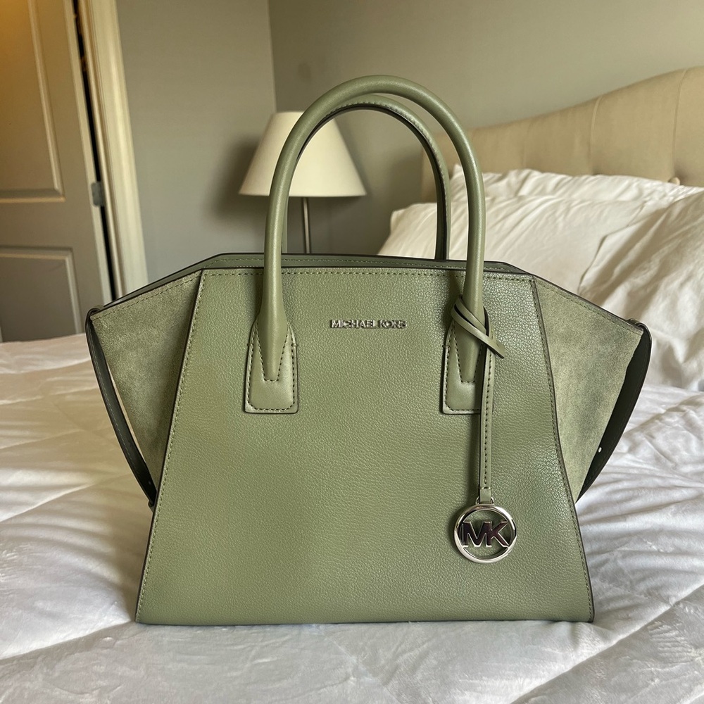 Michael Kors Olive Green Handbag